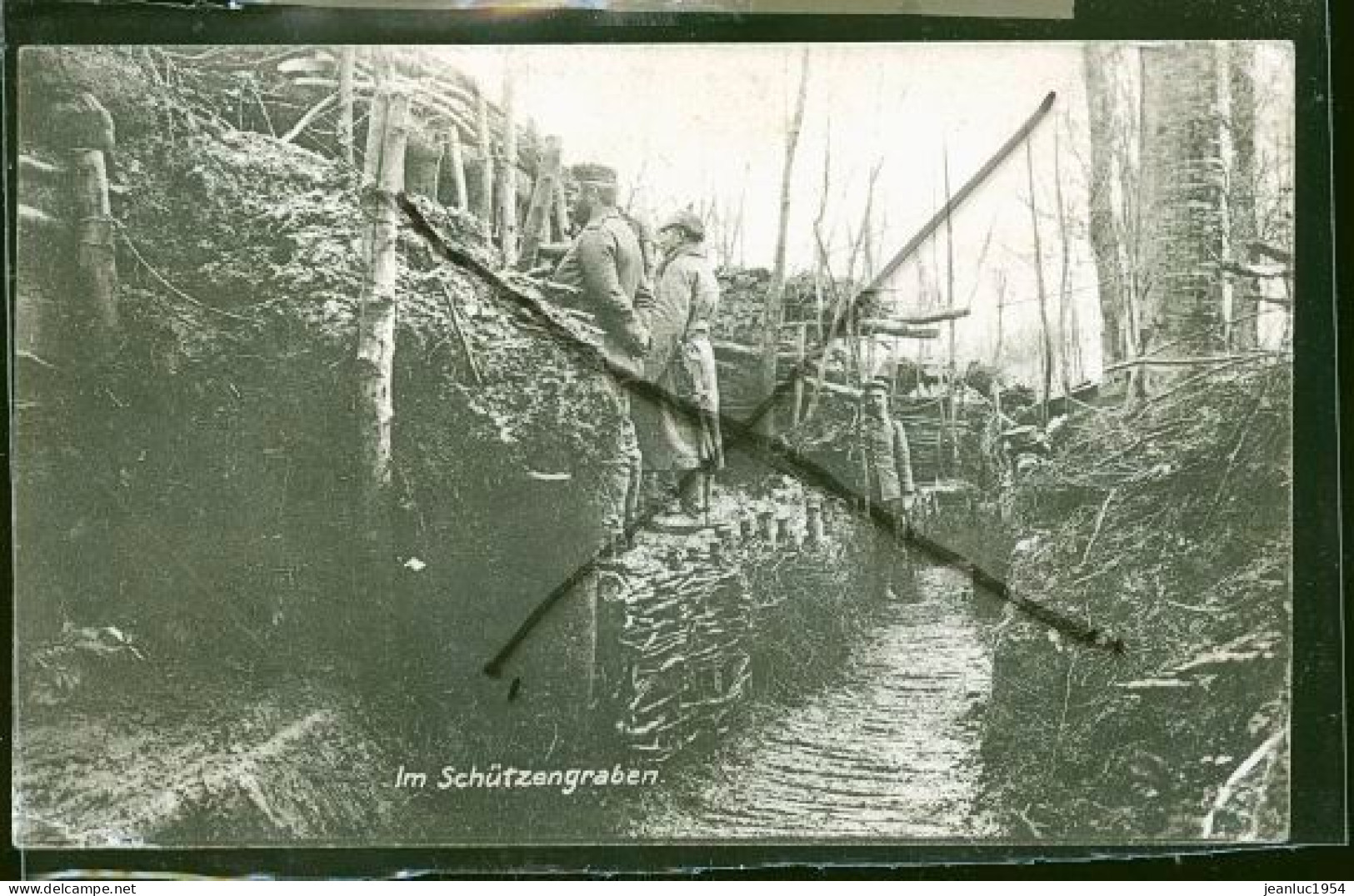 ARGONNE 1915 IM SCHTZENGRADEN - Autres & Non Classés