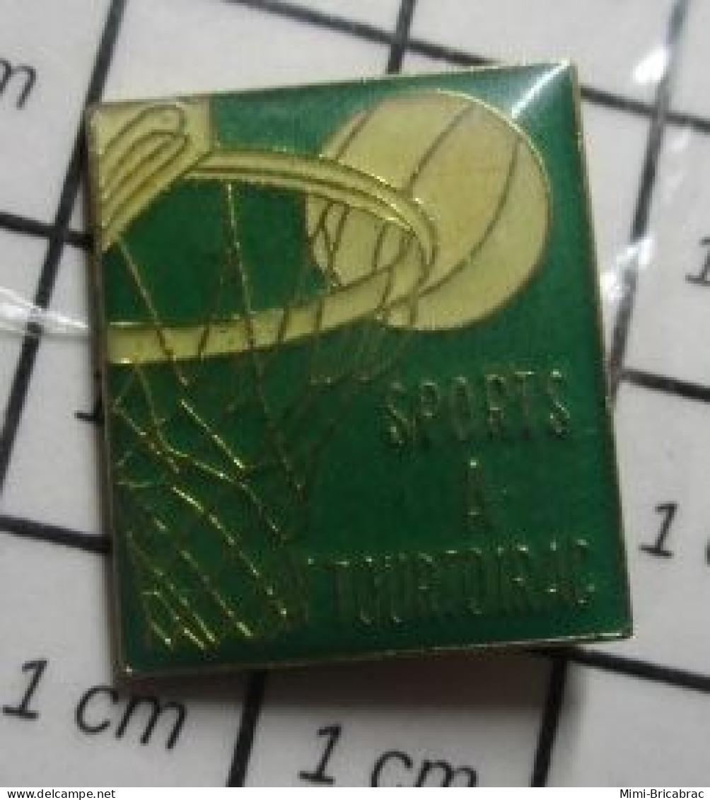 1616C Pin's Pins / Beau Et Rare / SPORTS / BASKET-BALL TOURTOIRAC DORDOGNE - Baloncesto