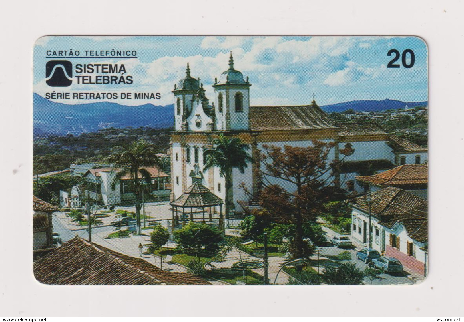 BRASIL -  Matriz Do Bonsucesso Inductive  Phonecard - Brasilien