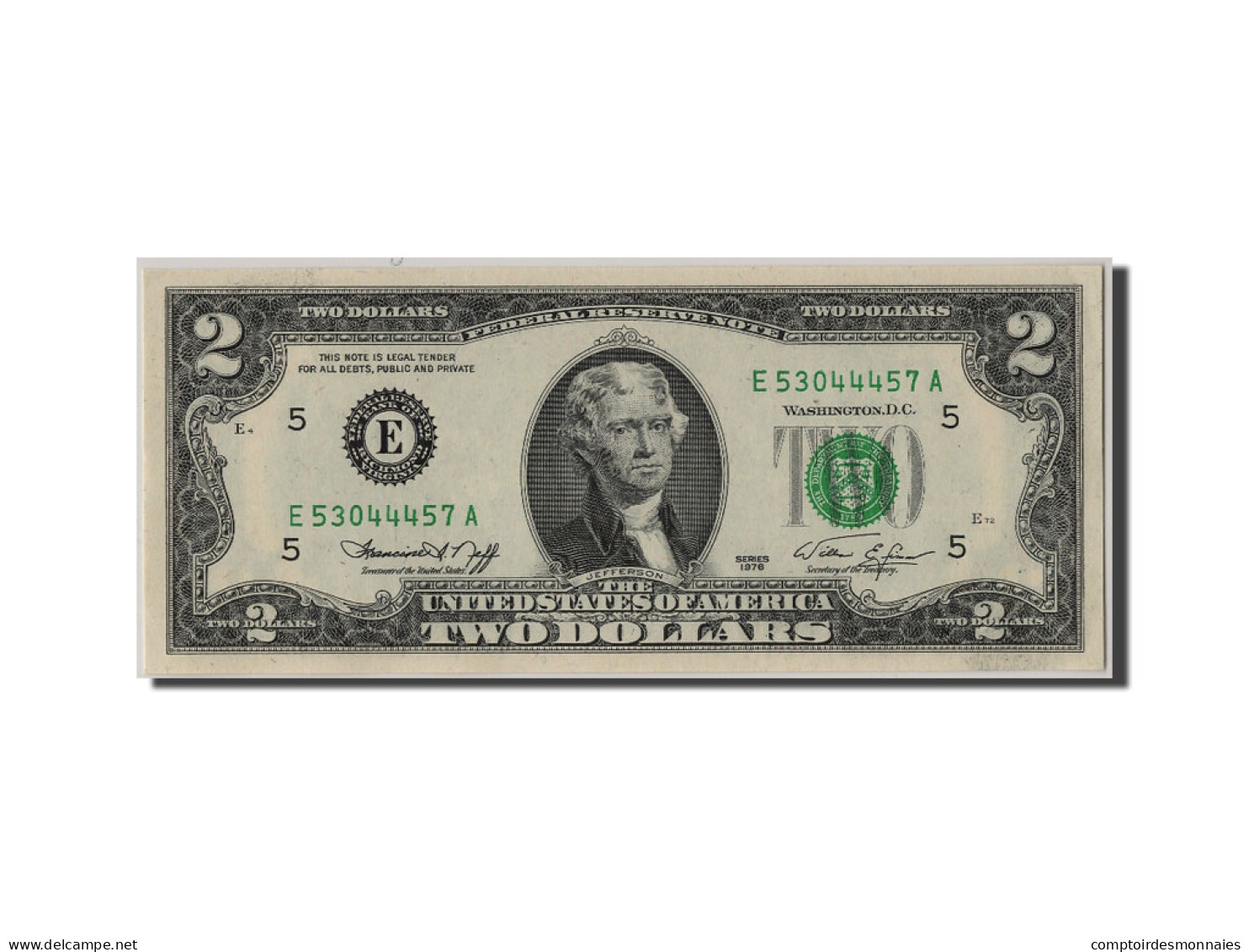 Billet, États-Unis, Two Dollars, 1976, NEUF - Billets De La Federal Reserve (1928-...)