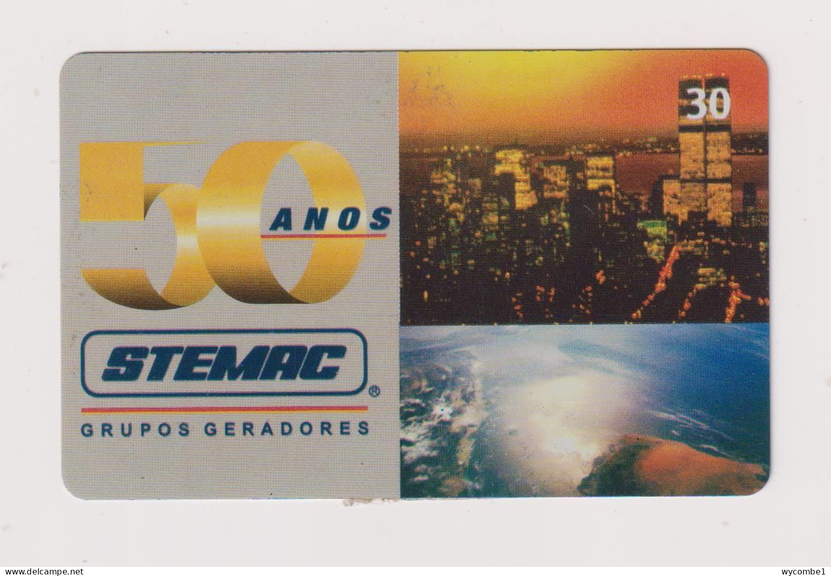 BRASIL -  Stemac Inductive  Phonecard - Brasile