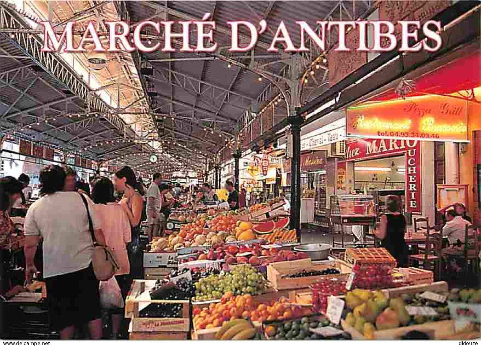 Marchés - Antibes - Le Marché - Fruits Et Légumes - Carte Neuve - CPM - Voir Scans Recto-Verso - Mercati