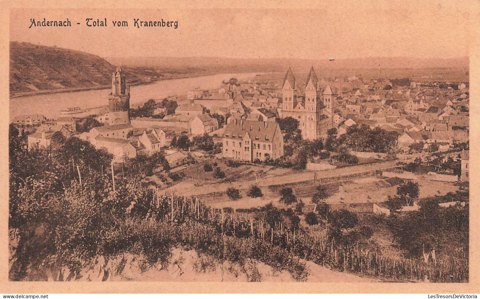 ALLEMAGNE - Andernach - Total Vom Karnenberg - Vue Générale De La Ville - Carte Postale Ancienne - Andernach