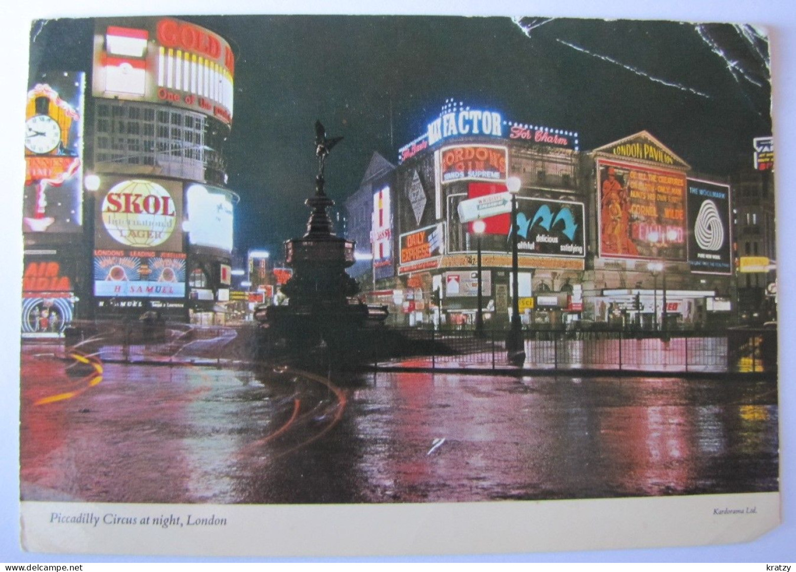 ROYAUME-UNI - ANGLETERRE - LONDON - Piccadilly Circus At Night - Piccadilly Circus