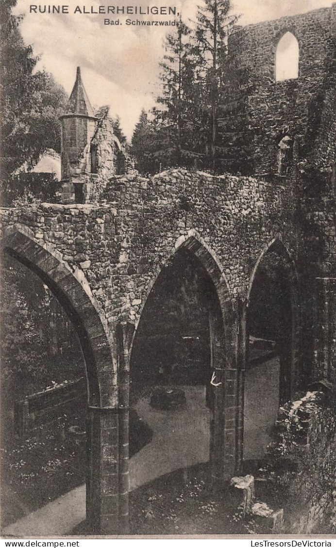 ALLEMAGNE - Ruine Allerheiligen - Bad Schwarzwald - Vue Panoramique Des Ruines - Carte Postale Ancienne - Oppenau