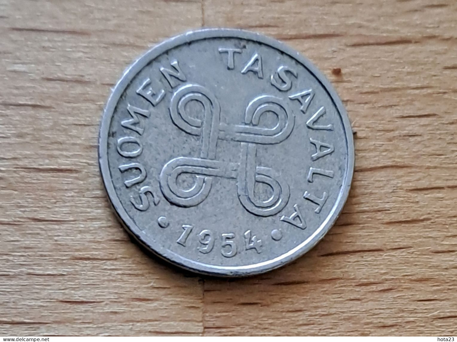 1954 Finland 1 One Markka Coin KM - Circ - Finland