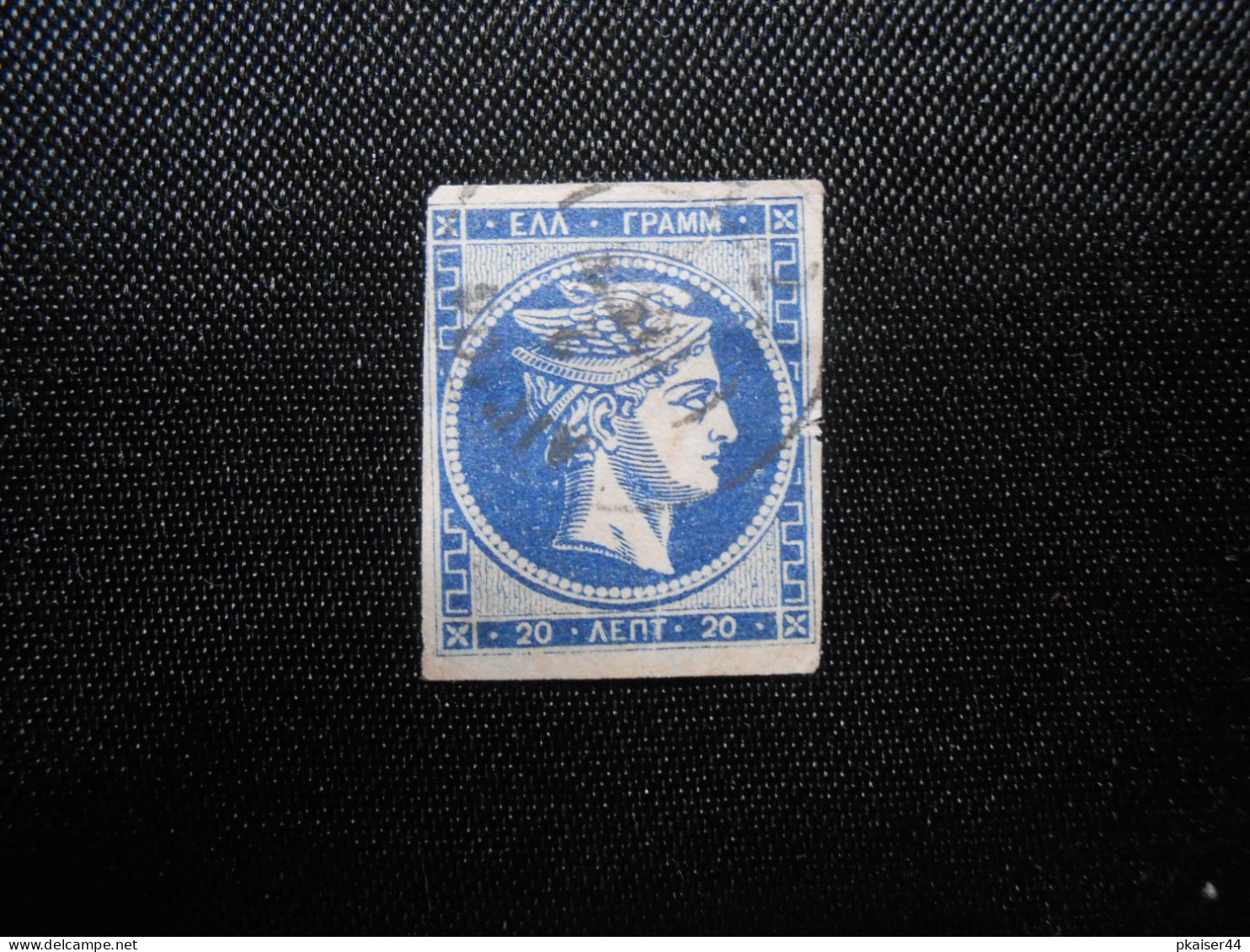 GR  Mi 20L   Alt Griechenland  1861 - Mi 150 € - Ric - Used Stamps