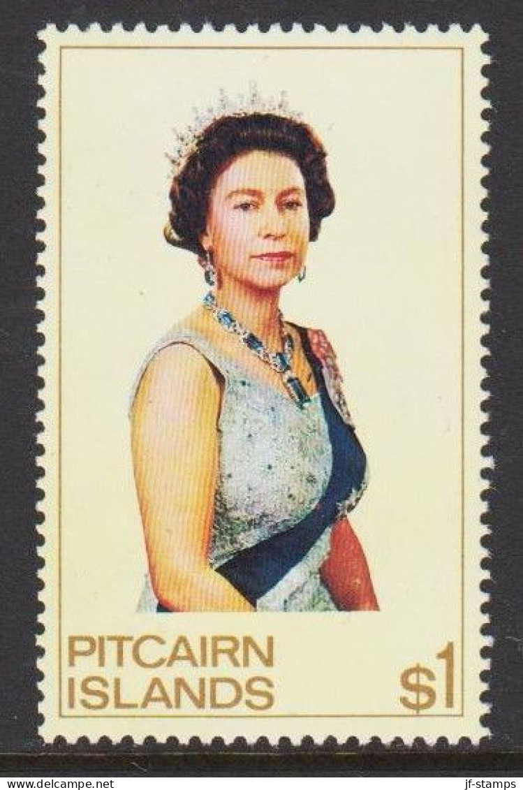 1975. PITCAIRN ISLANDS Queen Elizabeth $ 1. Never Hinged. (Michel 146) - JF543069 - Pitcairninsel
