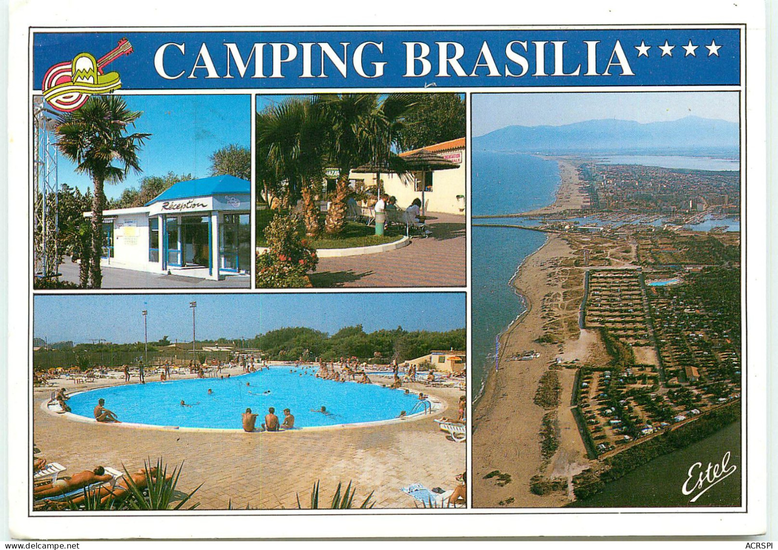 CANET EN ROUSILLON Camping Caravaning International Le Brasilia   SS 1351 - Canet En Roussillon