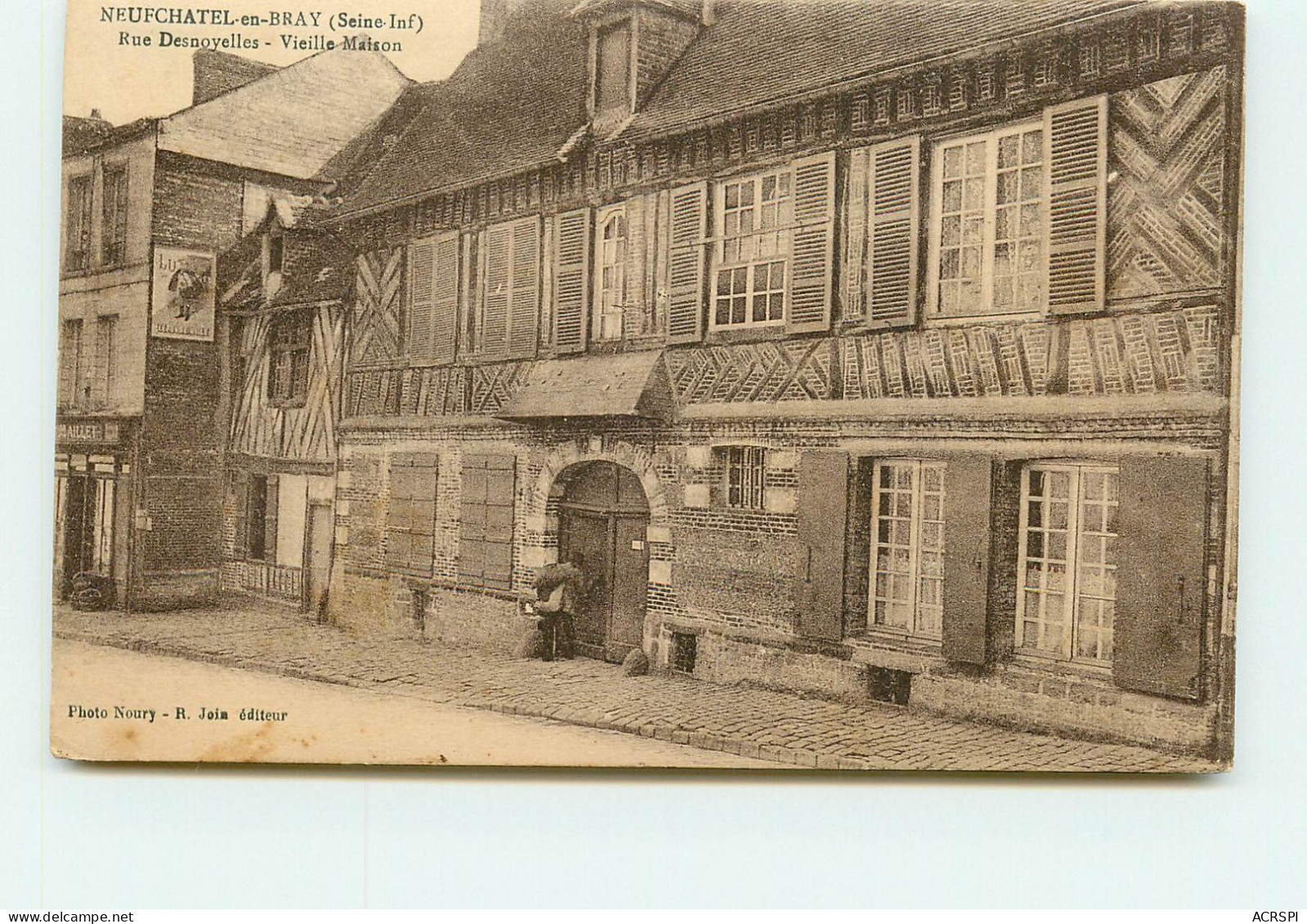 Rue Desnoyelles Vieille Maison SS 1389 - Neufchâtel En Bray