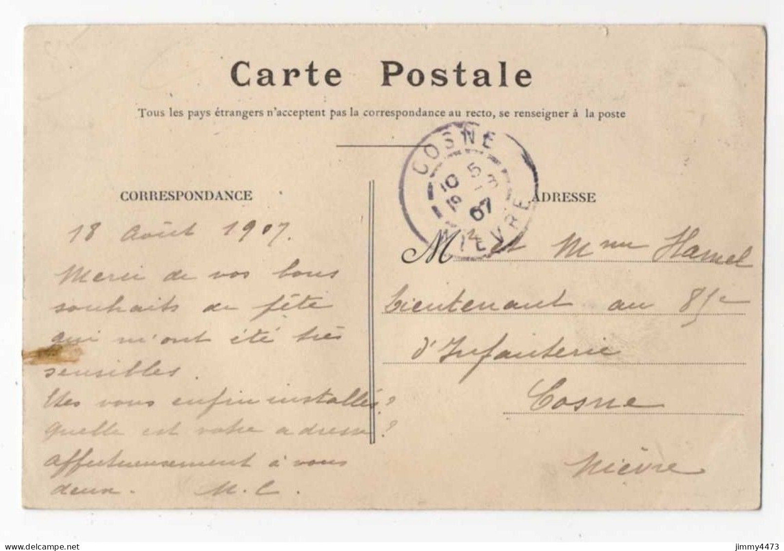 CPA - LE BOUPERE En 1907 - Vue D'ensemble ( Canton De Chantonnay Vendée ) Edit. Lib. Poupin - Chantonnay