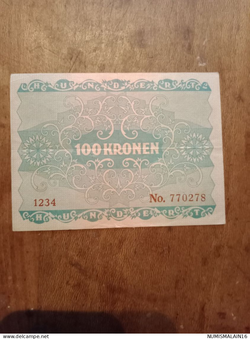 Autriche-Billet De 100 Kronen-1922 - Oesterreich