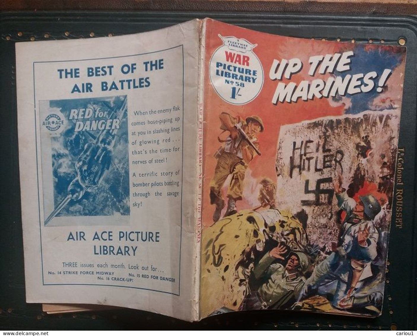 C1 Hugo PRATT Up The Marines FLEETWAY 1960 EO Edition Originale FIRST EDITION PORT INCLUS France - Fumetti  Britannici