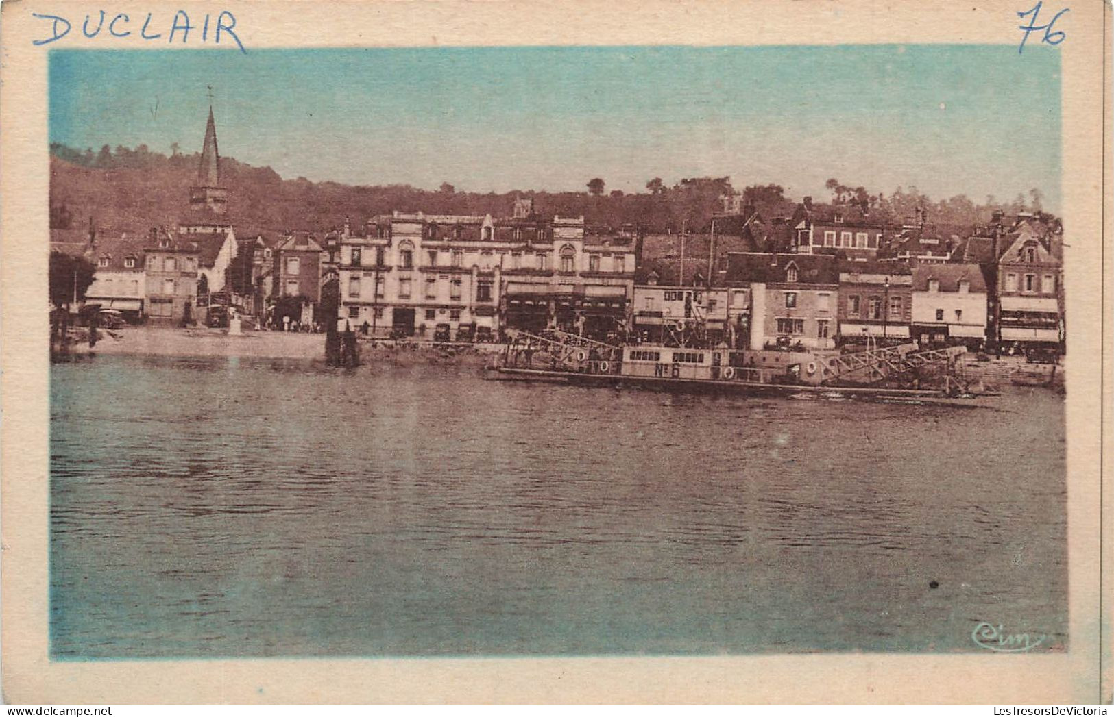 FRANCE - Duclair - Le Bac Et Le Quai Du Hâvre - Carte Postale Ancienne - Duclair