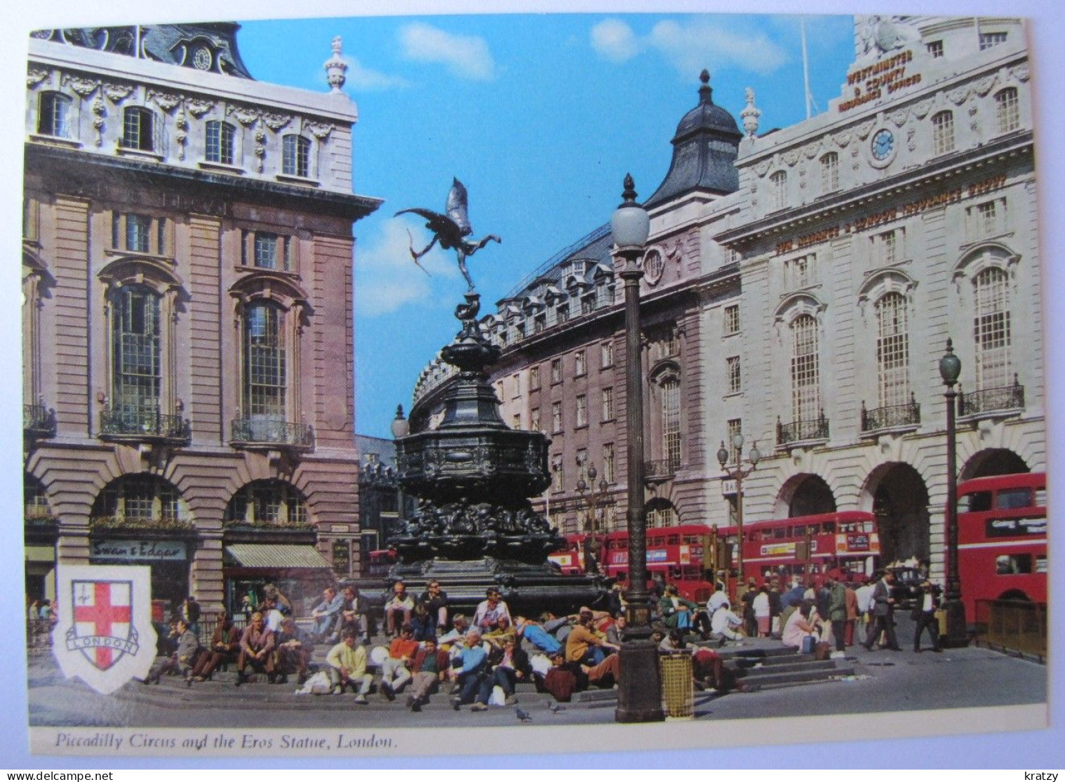 ROYAUME-UNI - ANGLETERRE - LONDON - Piccadilly Circus And The Eros Statue - Piccadilly Circus