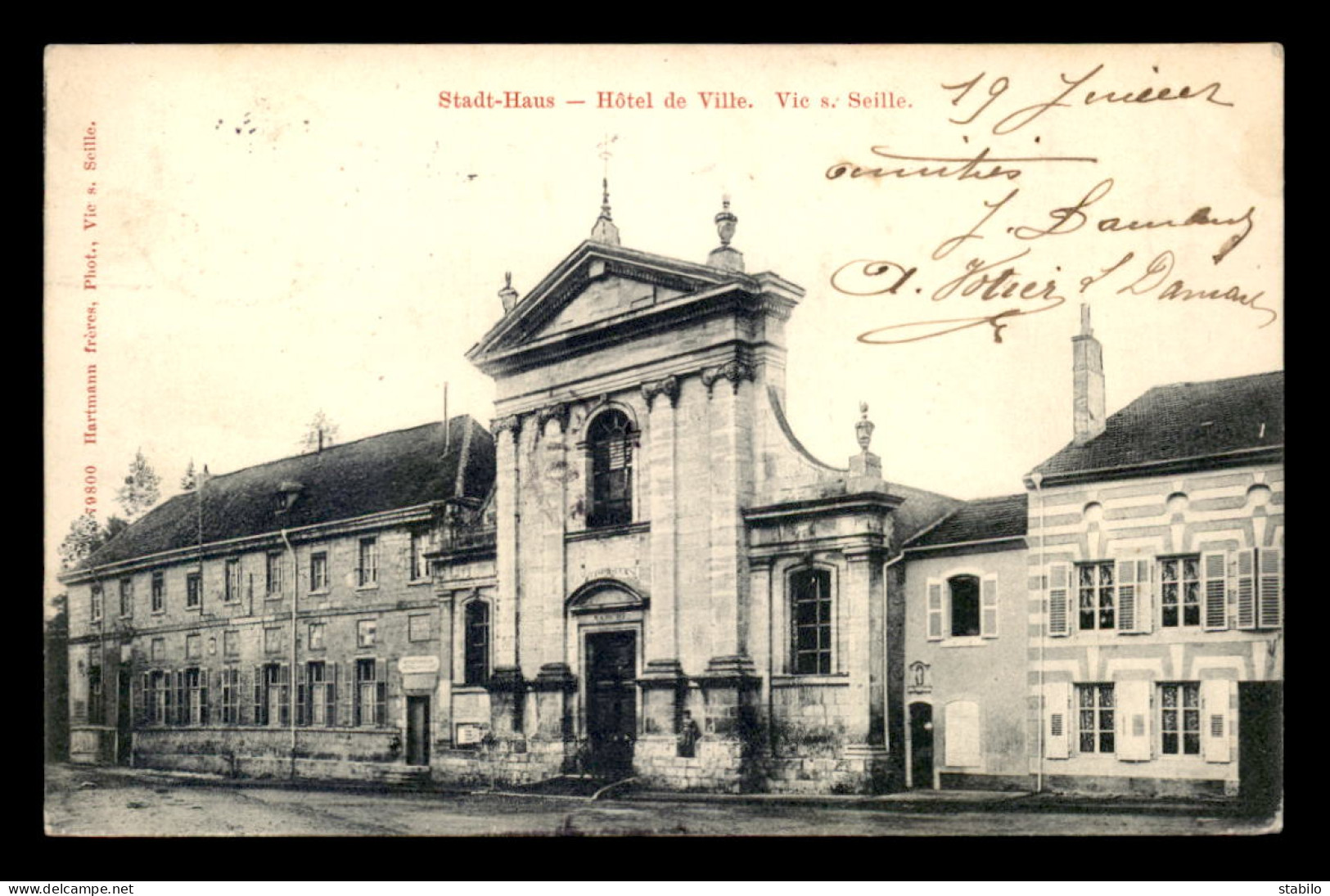 57 - VIC-SUR-SEILLE - HOTEL DE VILLE - Vic Sur Seille