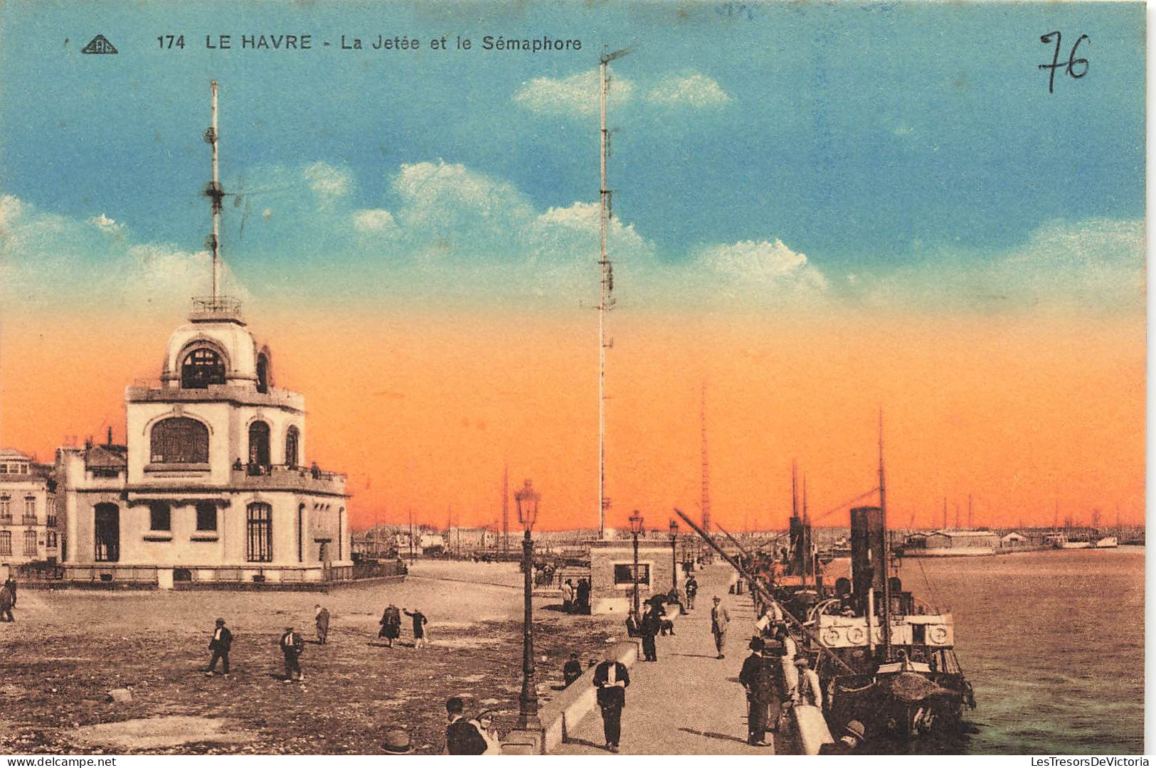 FRANCE - Le Havre - La Jetée Et Le Sémaphore - Carte Postale Ancienne - Unclassified