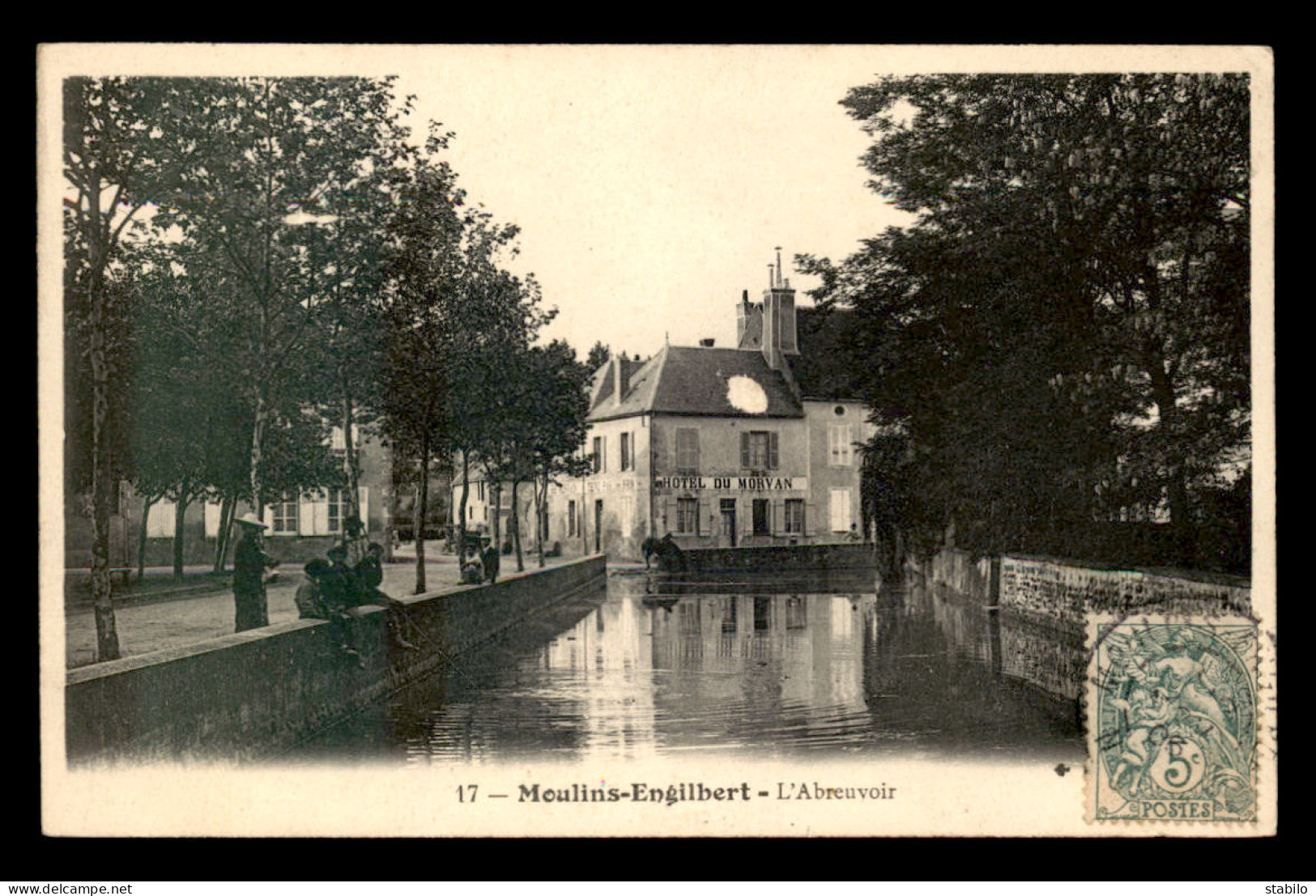 58 - MOULINS-ENGILBERT - L'ABREUVOIR - Moulin Engilbert