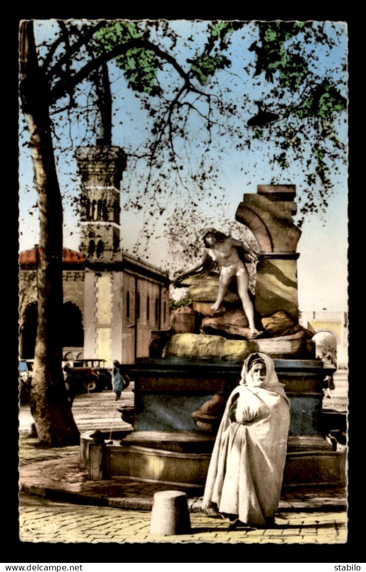 ALGERIE - SETIF - LA FONTAINE ET LA MOSQUEE - Setif