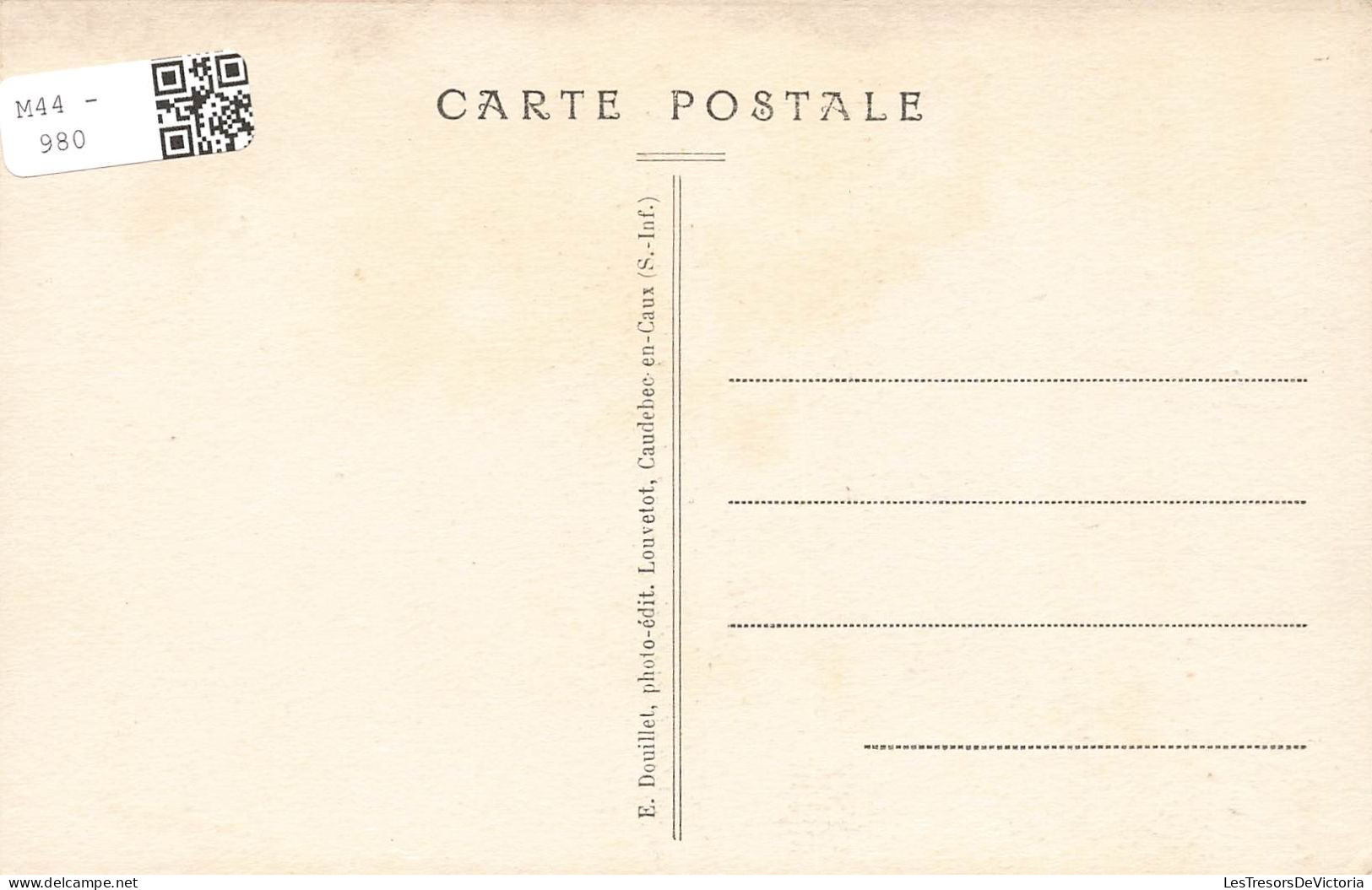 FRANCE - Caudebec En Caux (S Inf) - Vue D'ensemble De La Cathédrale - Vue De L'extérieur - Carte Postale Ancienne - Caudebec-en-Caux