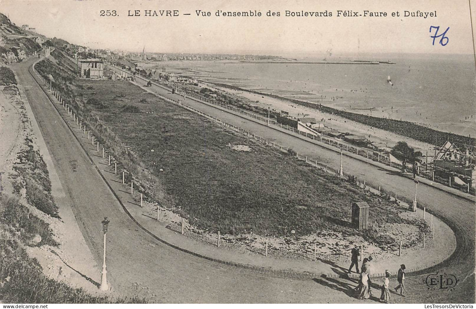 FRANCE - Le Havre - Vue D'ensemble Des Boulevards Félix-Faure Et Dufayel - Carte Postale Ancienne - Sin Clasificación