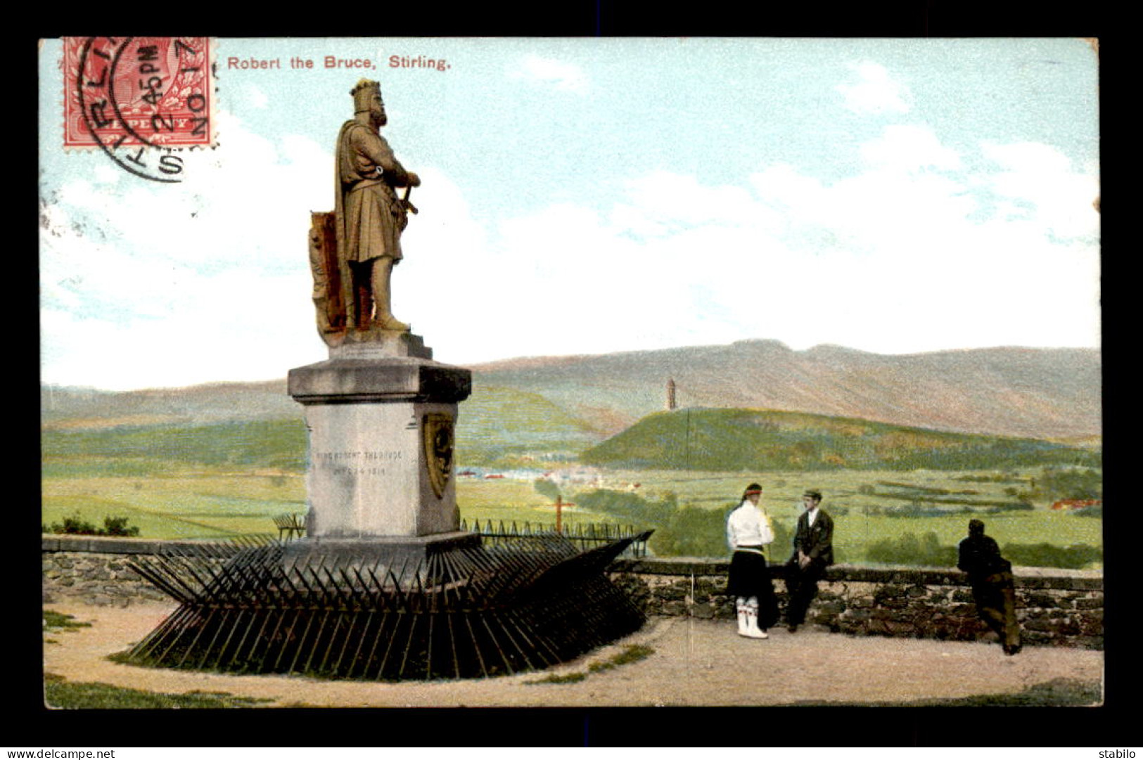 ECOSSE - STIRLING - MONUMENT ROBERT THE BRUCE  - Stirlingshire