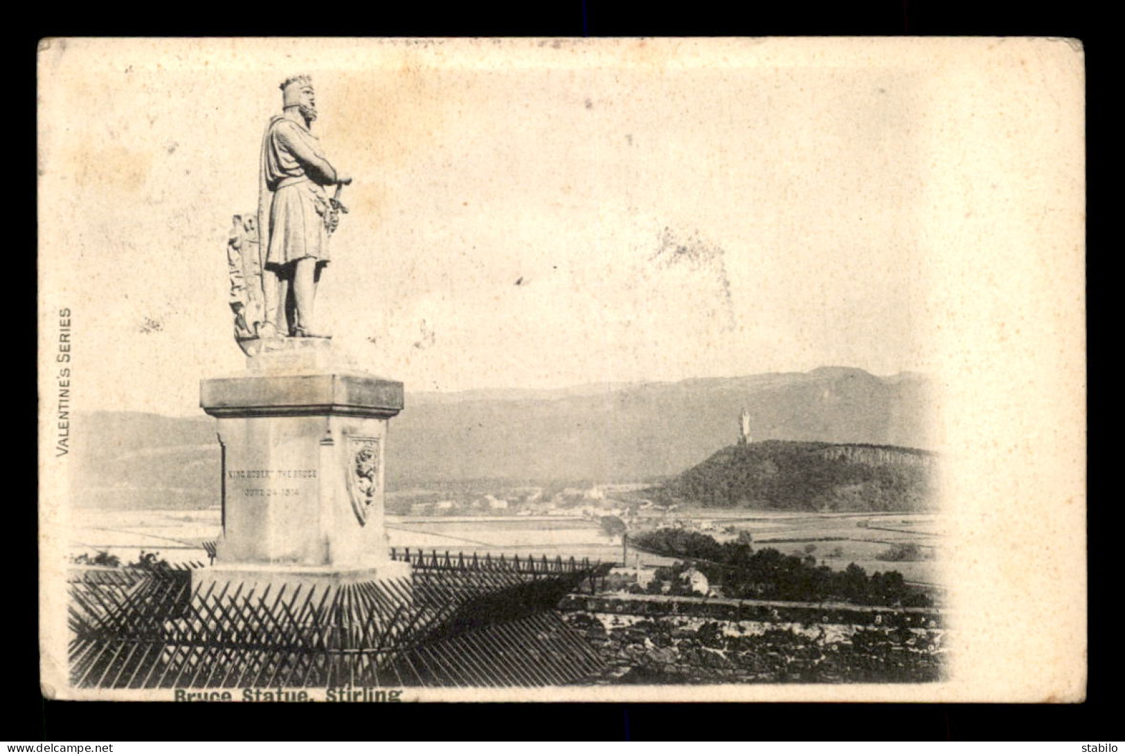 ECOSSE - STIRLING - BRUCE STATUE - Stirlingshire