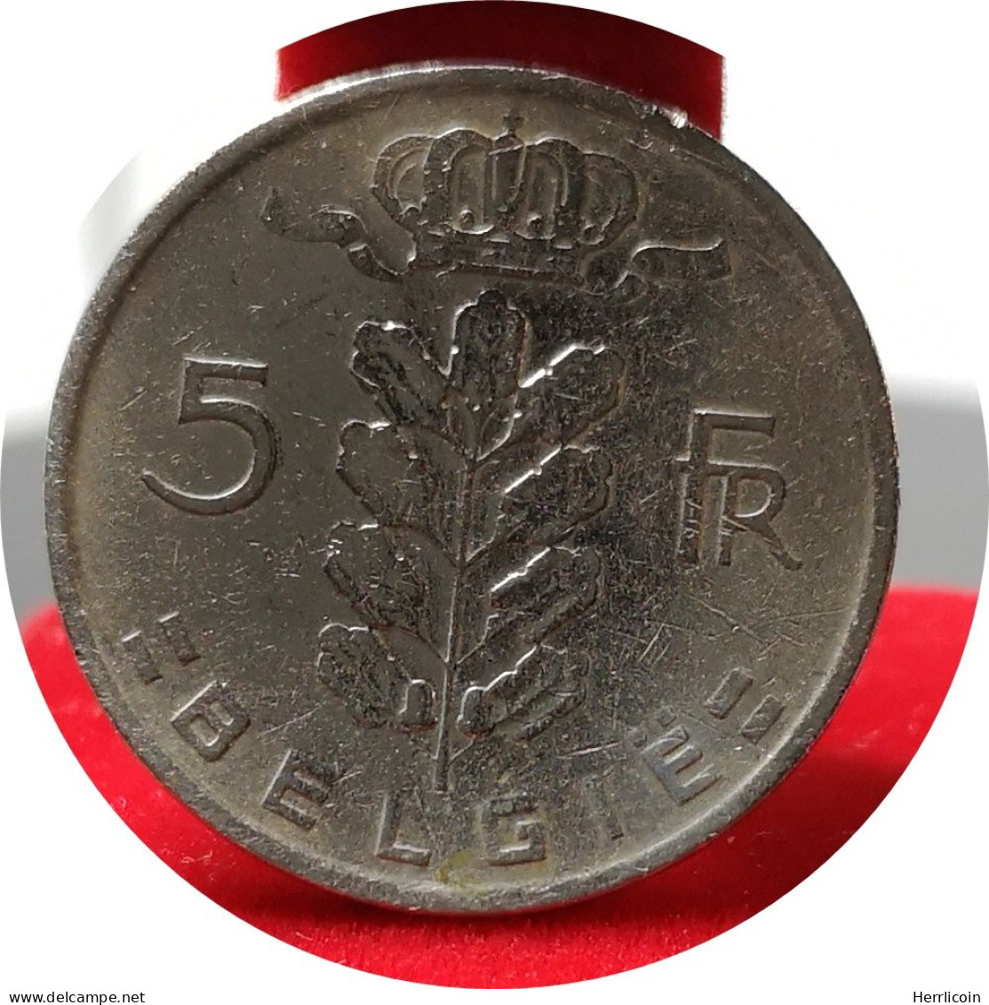Monnaie Belgique - 1964 - 5 Francs - Type Cérès En Néerlandais - 5 Frank