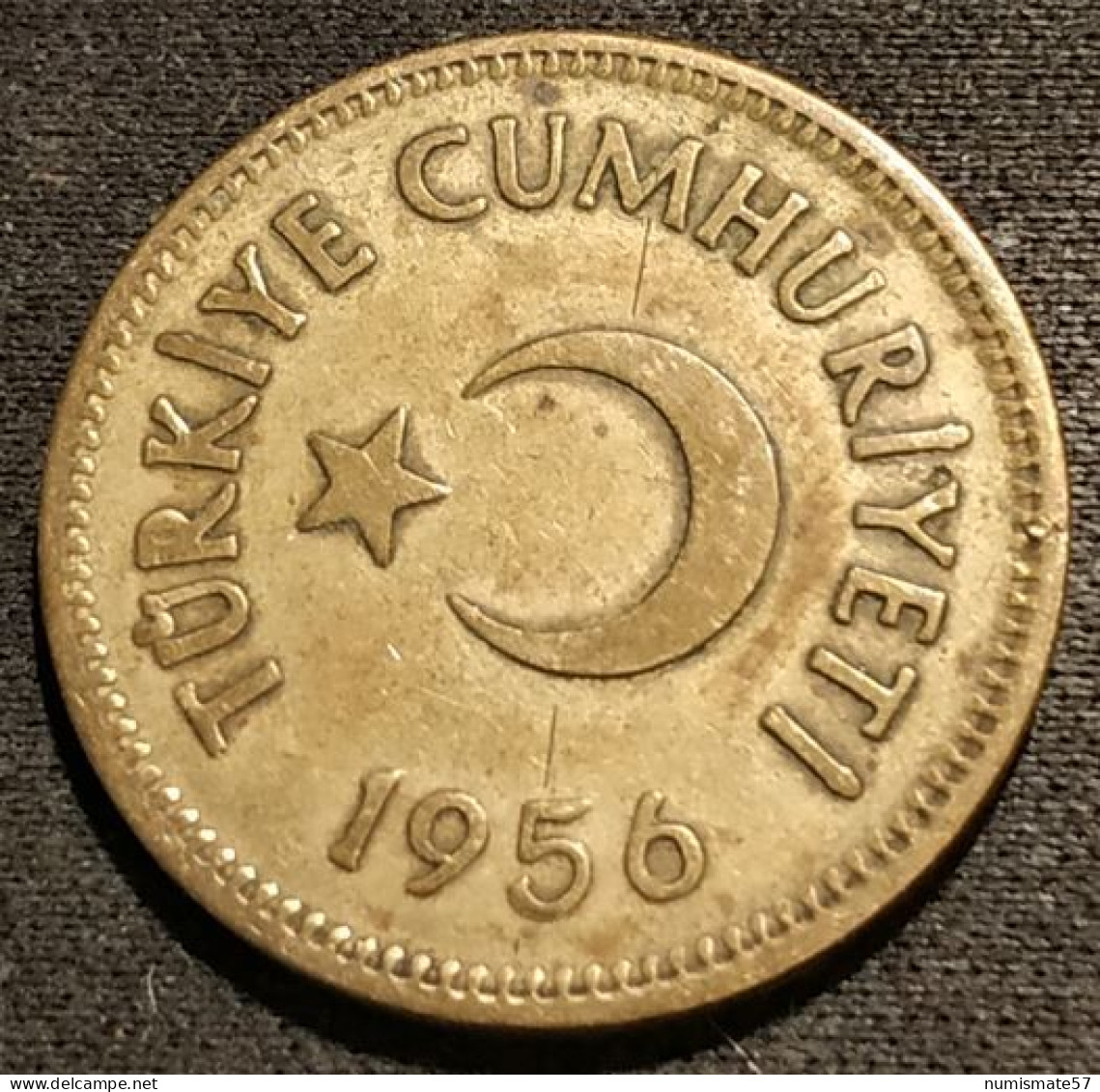 TURQUIE - TURKEY - 25 KURUS 1956 - KM 886 - Turquie