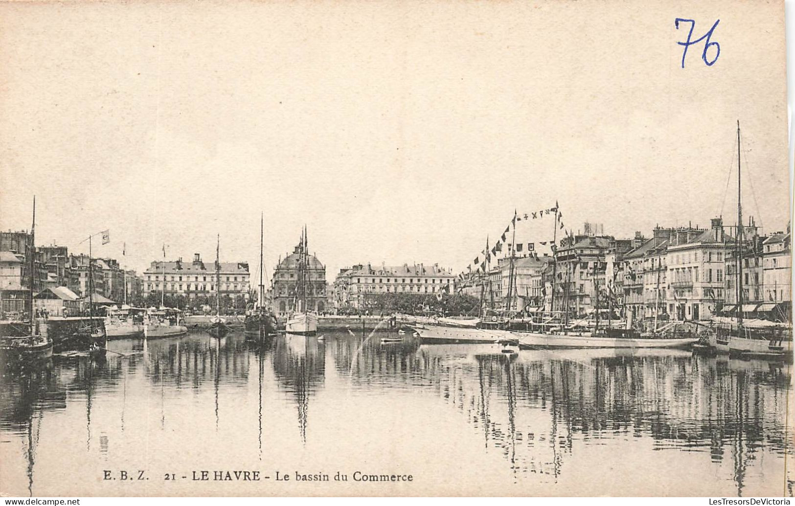 FRANCE - Le Havre - Le Bassin Du Commerce - Carte Postale Ancienne - Unclassified