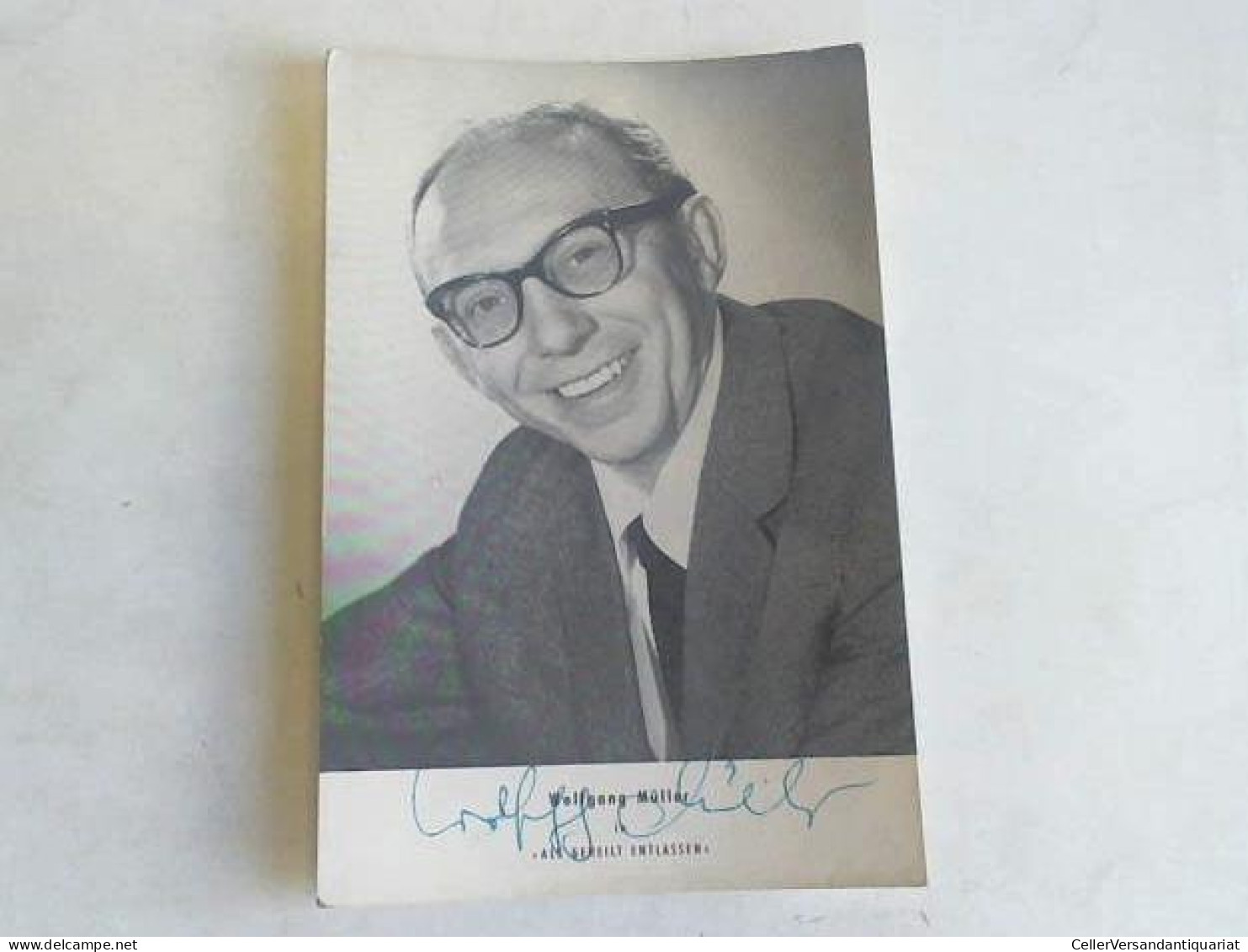 Autogrammkarte, Original Signiert Von Müller, Wolfgang - Non Classés