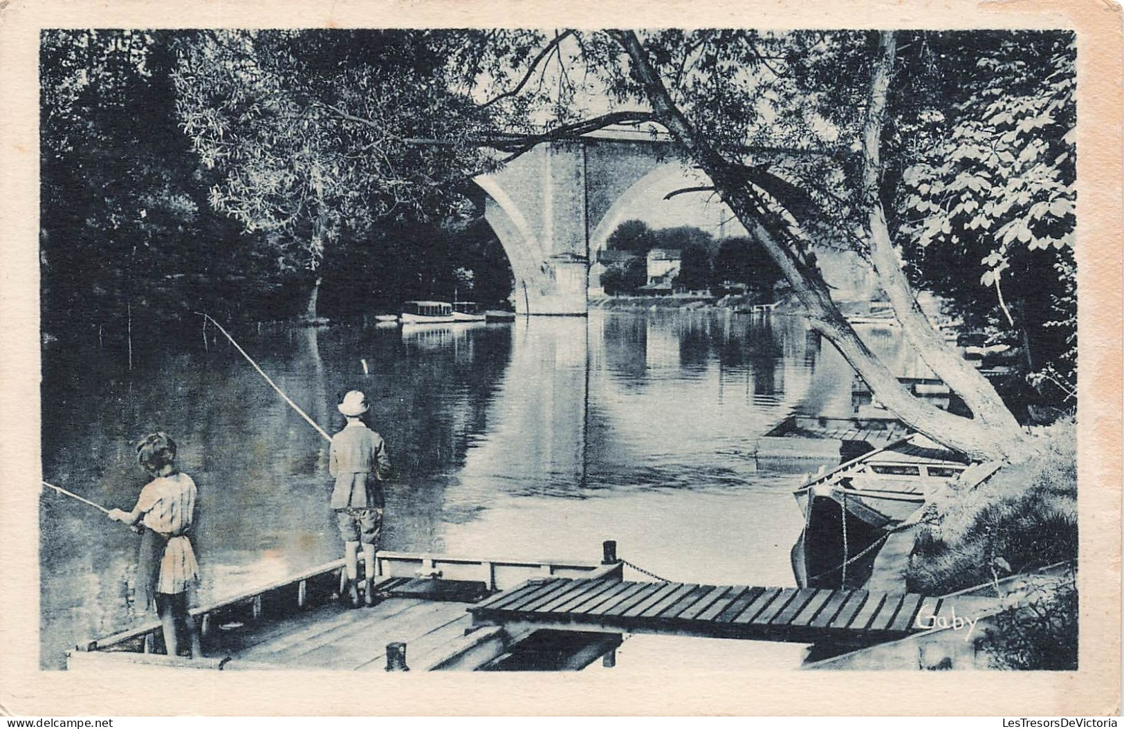 FRANCE - Le Viaduc De Nogent - Vue Sur Le Pont De Champigny - En Flanant Au Bord De La Marne - Carte Postale Ancienne - Nogent Sur Marne