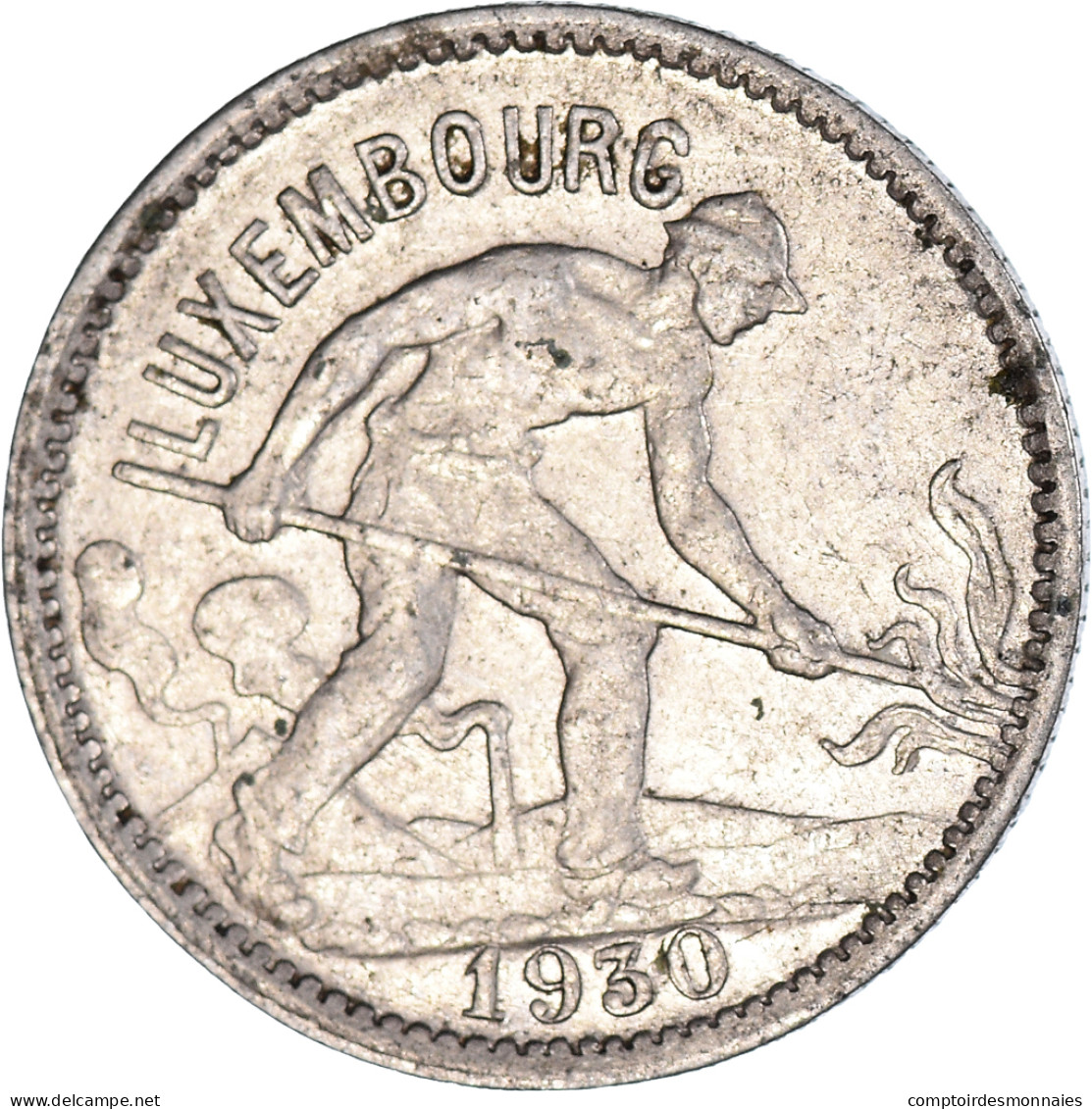 Monnaie, Luxembourg, 50 Centimes, 1930 - Luxemburg