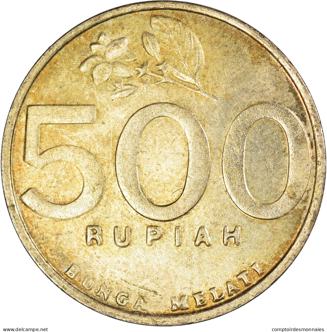 Monnaie, Indonésie, 500 Rupiah, 2001 - Indonesië