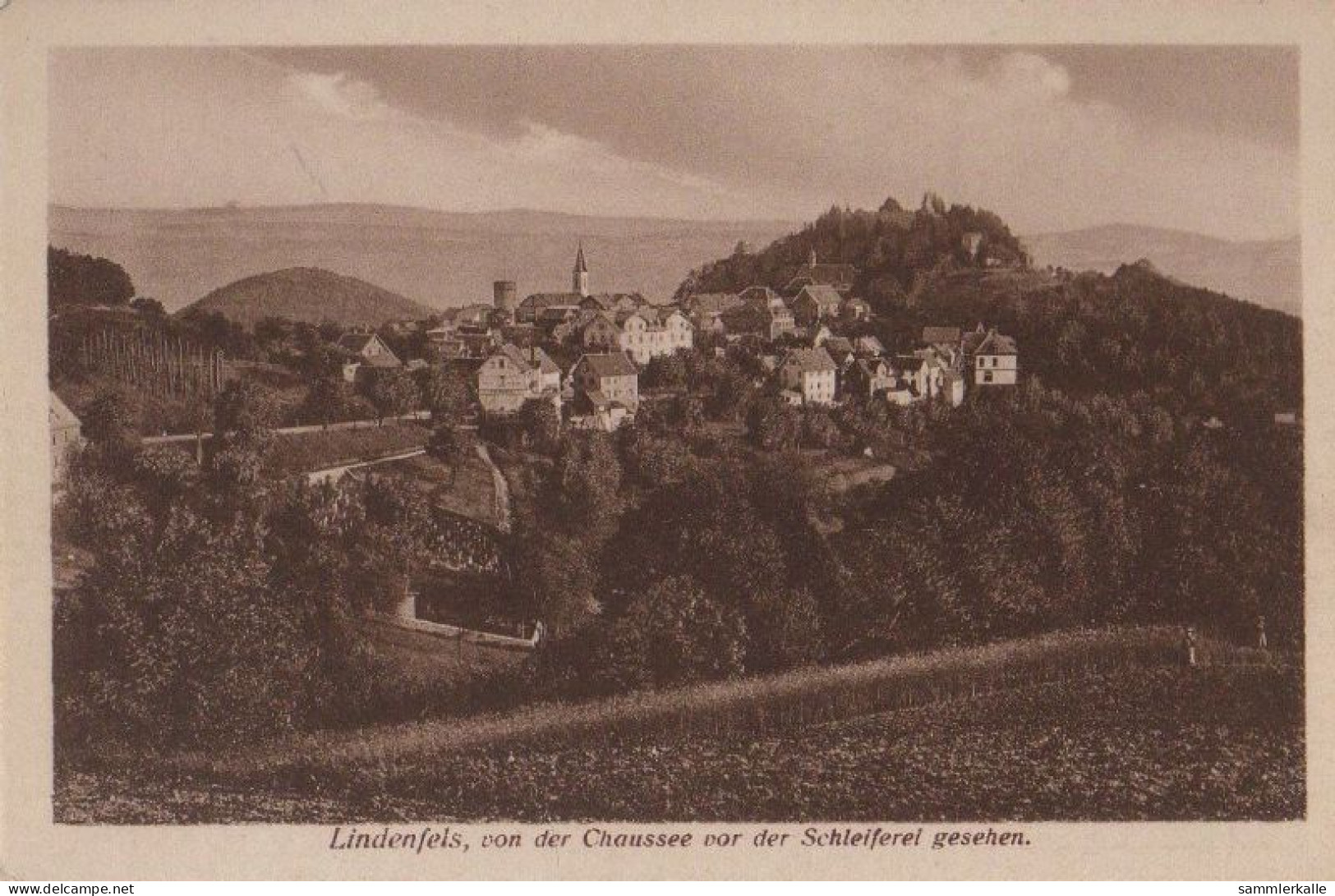 32469 - Lindenfels - Von Der Chaussee Vor Der Schleiferei - Ca. 1950 - Heppenheim