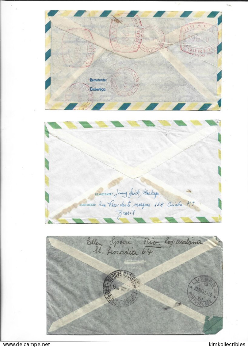 BOLIVIA - POSTAL HISTORY LOT - 8 COVERS / STATIONERY / PC - Bolivie