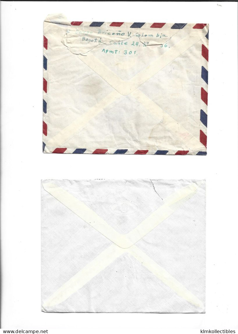 COLOMBIA - POSTAL HISTORY LOT 5 COVERS - AIRMAIL - Colombia