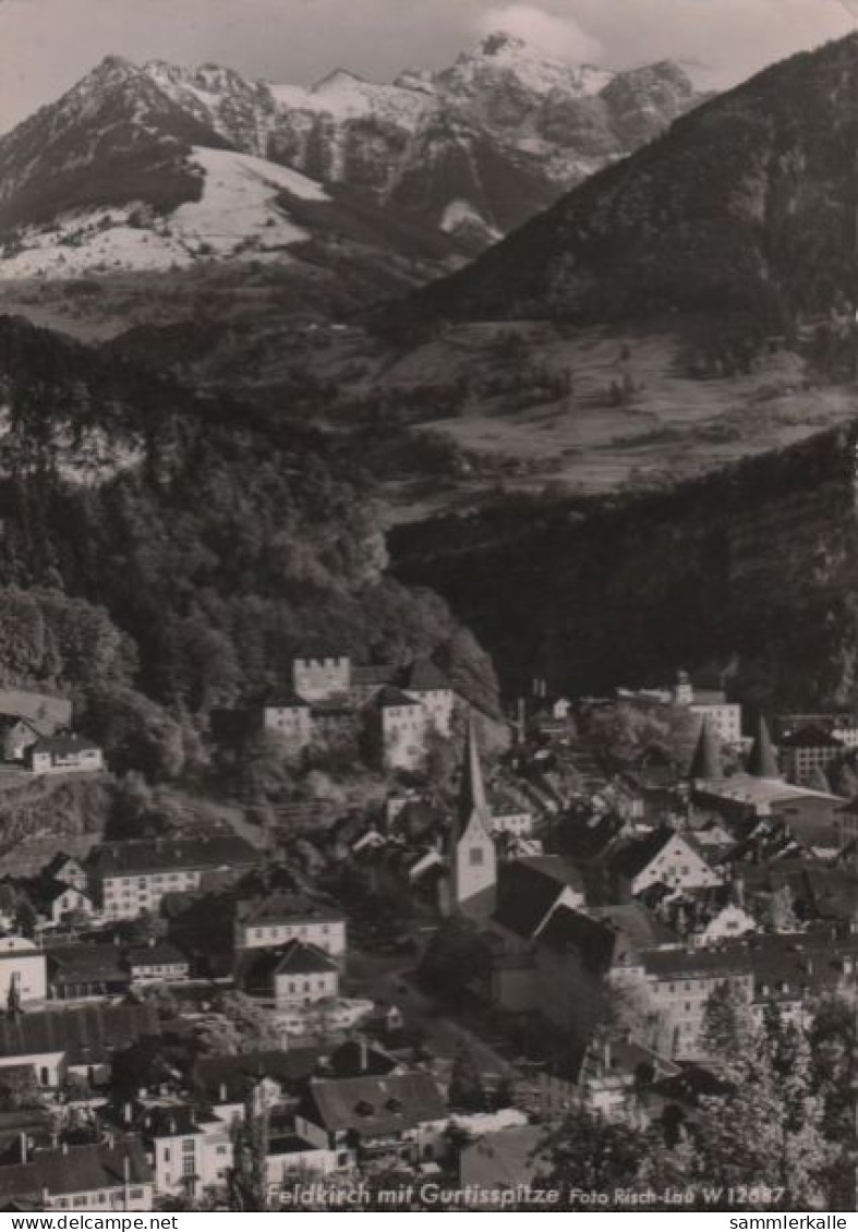 51495 - Österreich - Feldkirch - Mit Gurtisspitze - 1960 - Feldkirch