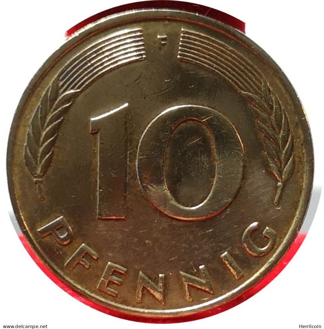 Monnaie Allemagne - 1987 F - 10 Pfennig - 10 Pfennig