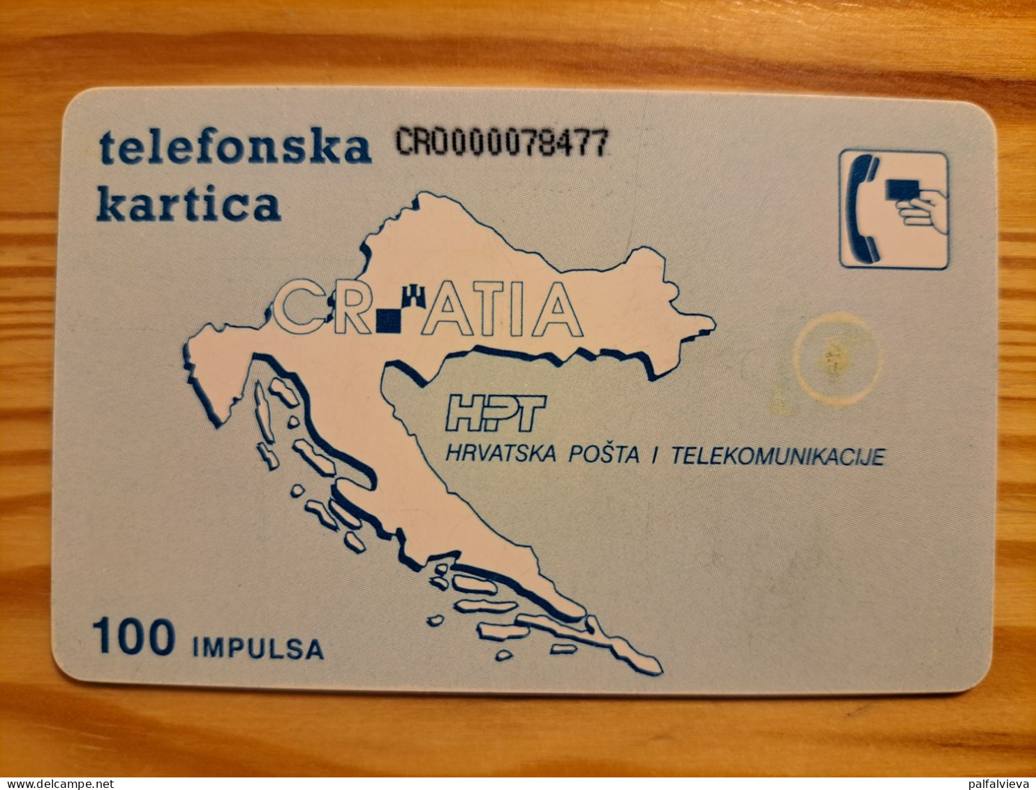 Phonecard Croatia - Kras, Chocolate, Shell - Croacia