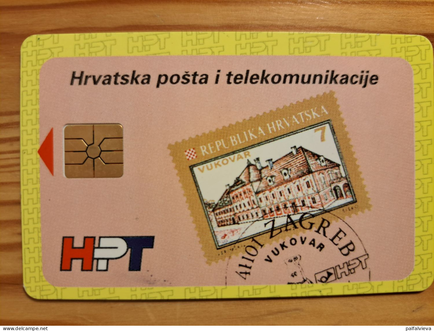 Phonecard Croatia - Stamp, Vukovar - Croatie