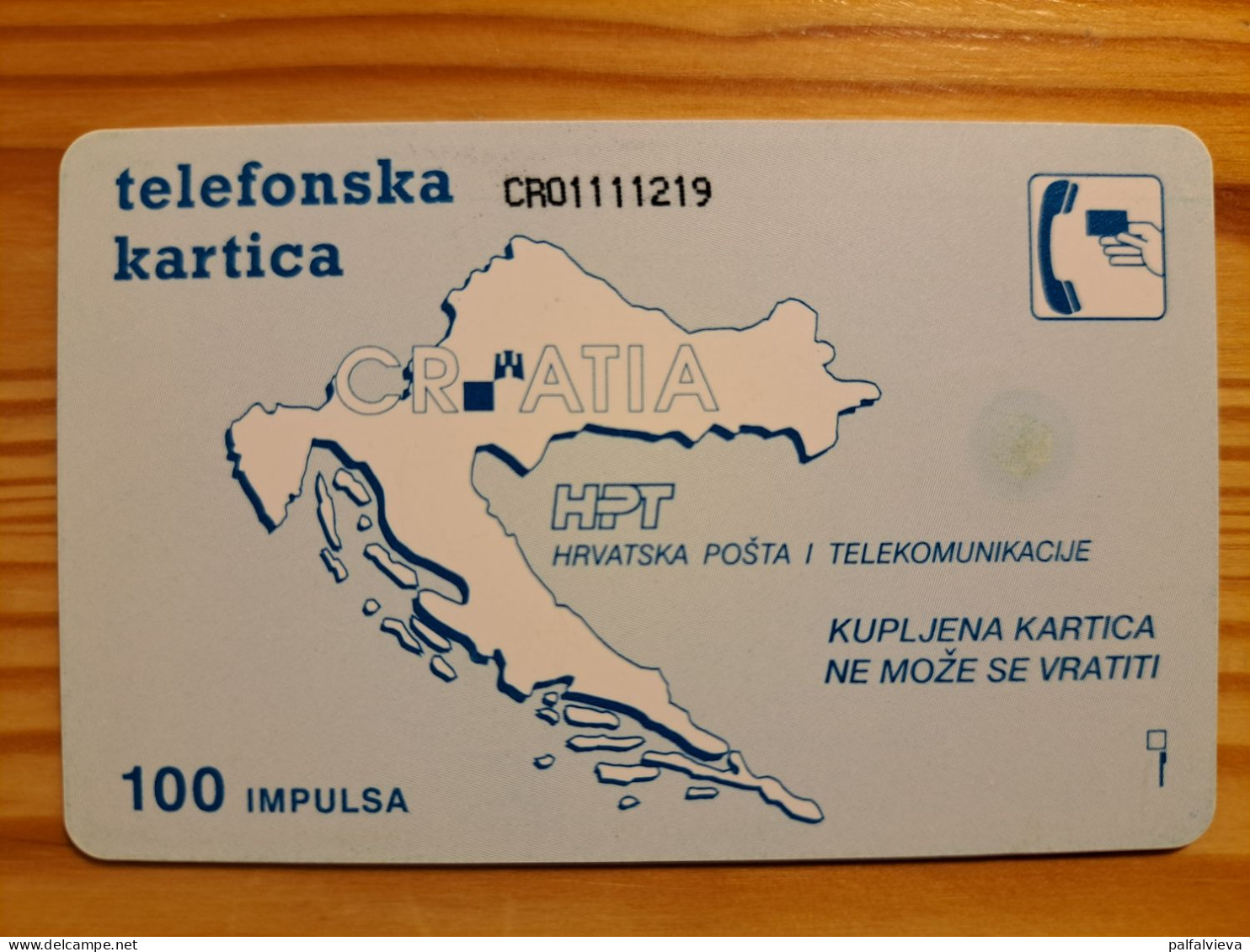 Phonecard Croatia - Stamp, Vukovar - Croazia