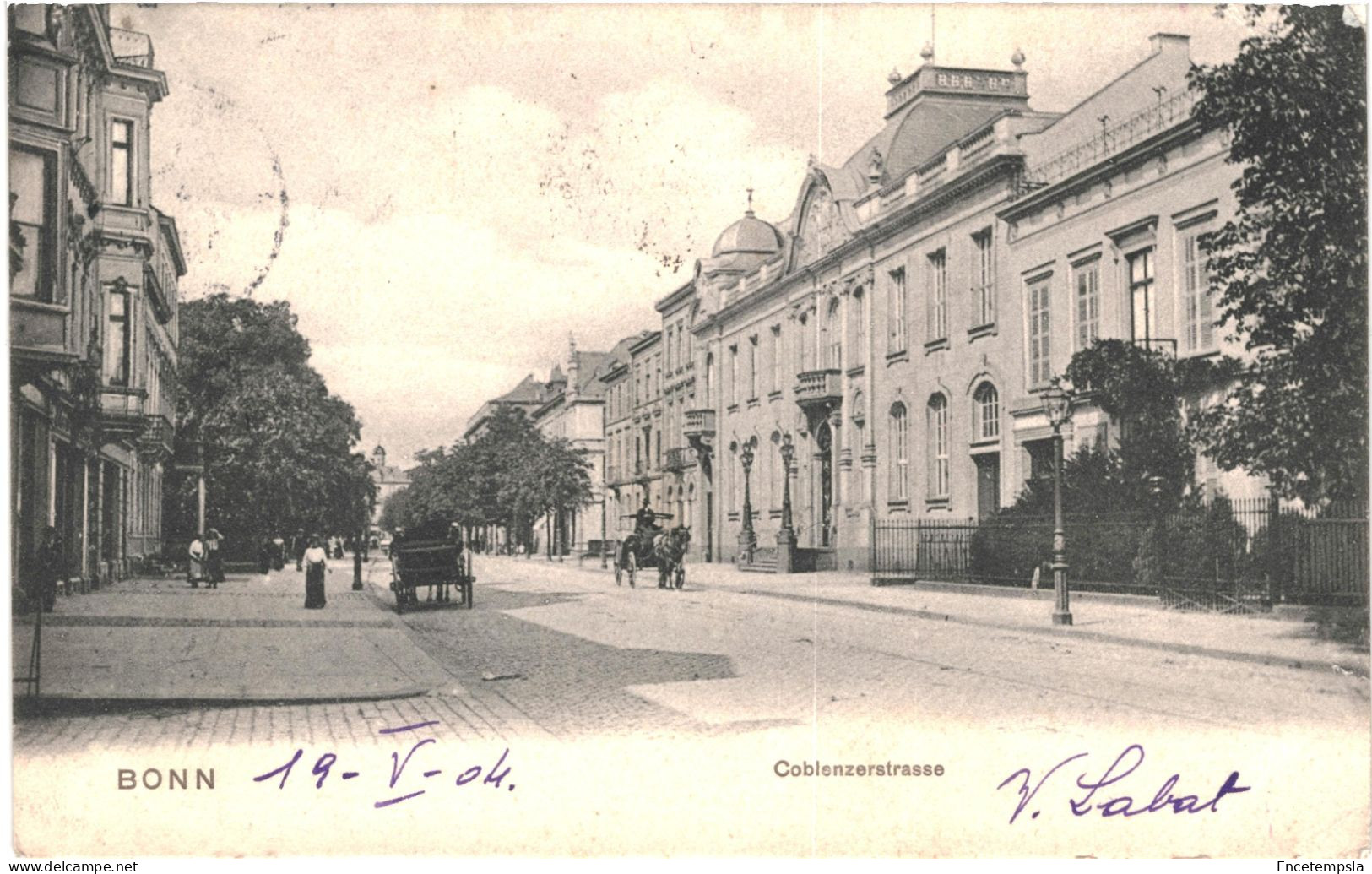CPA Carte Postale Germany Bonn Coblenzerstrasse 1904 VM78419 - Bonn