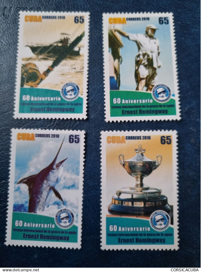 CUBA  NEUF  2010    TORNEO  DE  PESCA  ERNEST  HEMINGWAY  //  PARFAIT  ETAT  //  1er  CHOIX  // - Unused Stamps