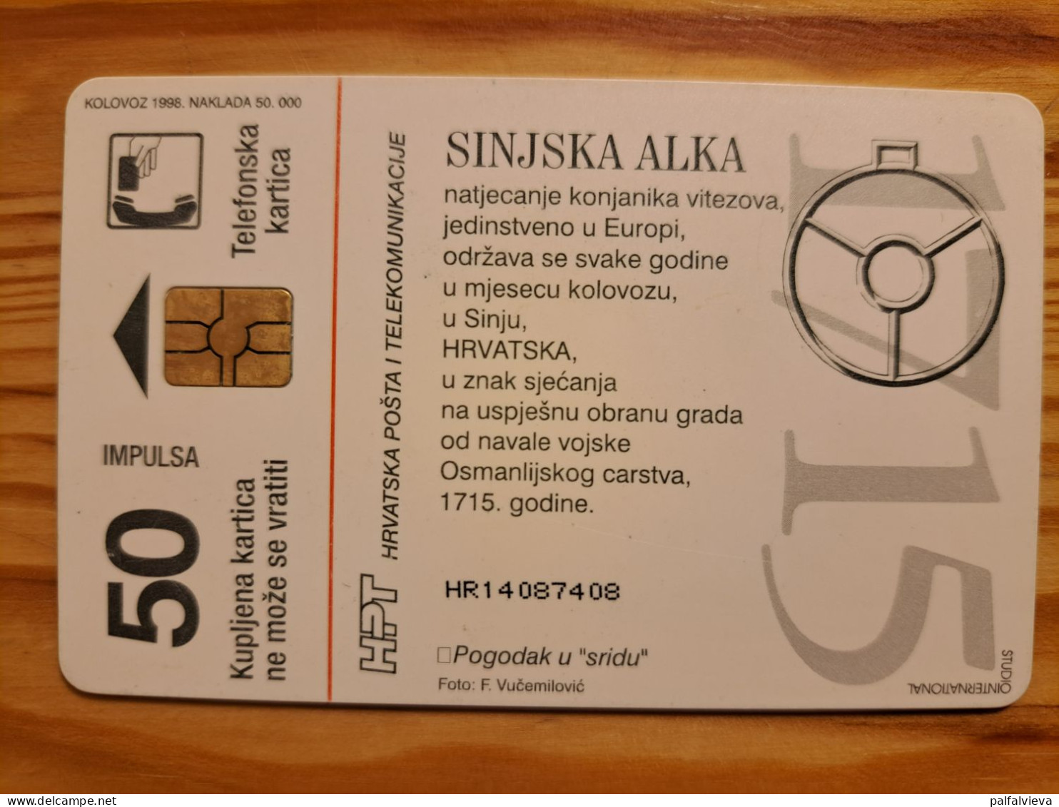 Phonecard Croatia - Horse - Croacia