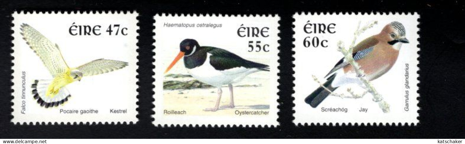 1985042929 2002 SCOTT 1392 - 1394 (**) POSTFRIS MINT NEVER HINGED - FAUNA - BIRDS -  KESTREL - OYSTERCATCHER - JAY - Nuovi