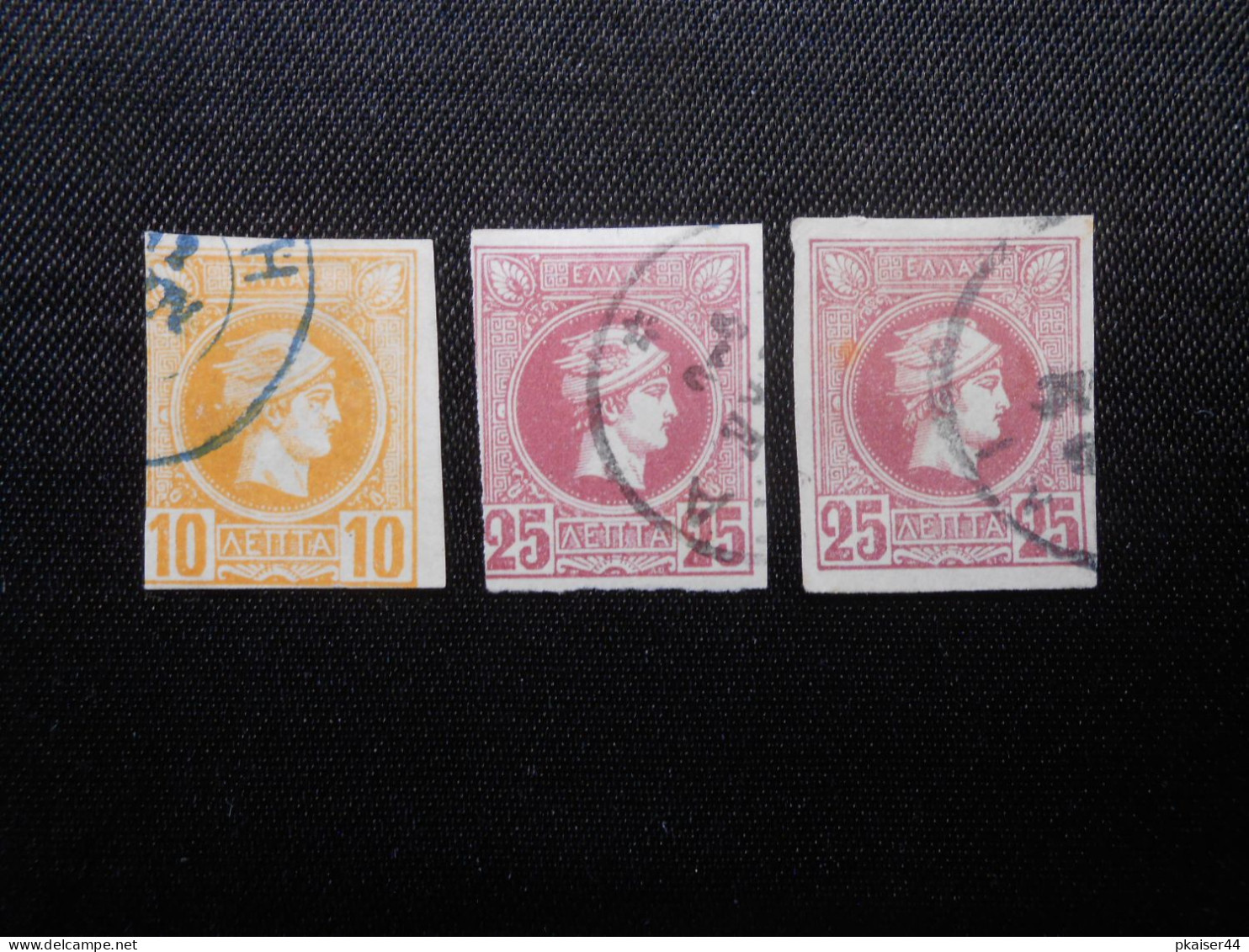 GR  Mi Diverse Griechenland  Hermeskopf  1889 - Used Stamps