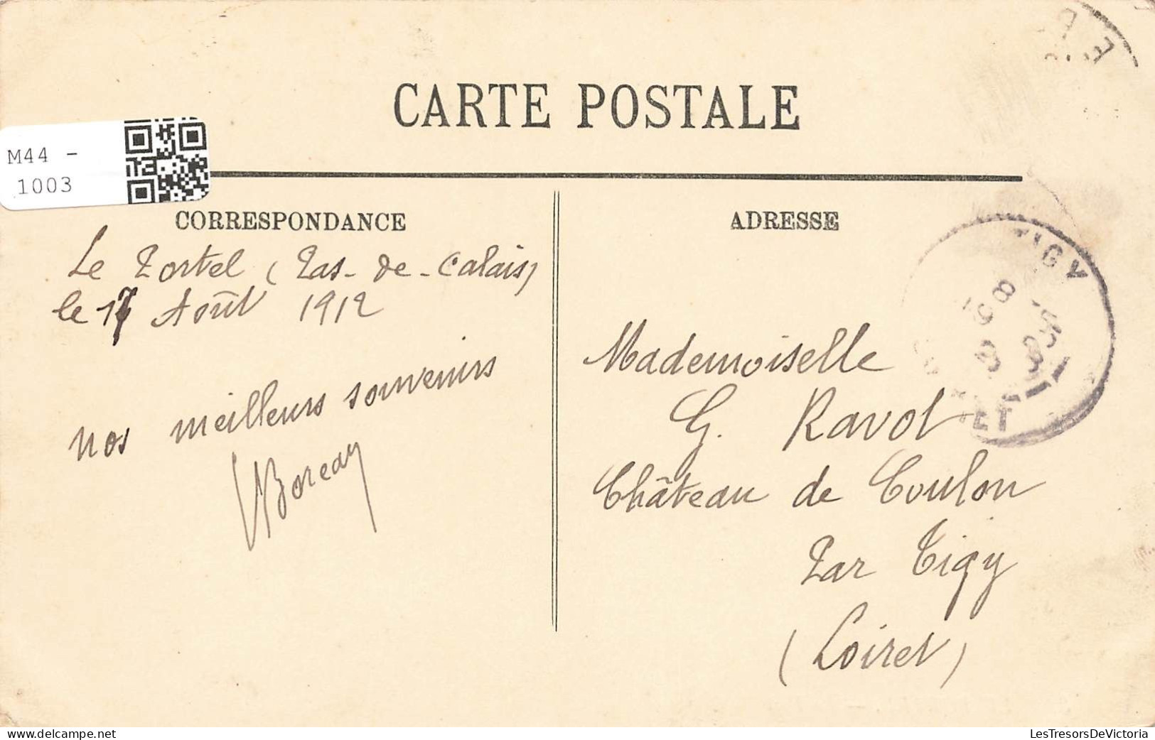 FRANCE - Le Portel - Vue Générale Sur Le Fort - L L - Vue De L'extérieur - Des Gens Autour - Carte Postale Ancienne - Le Portel