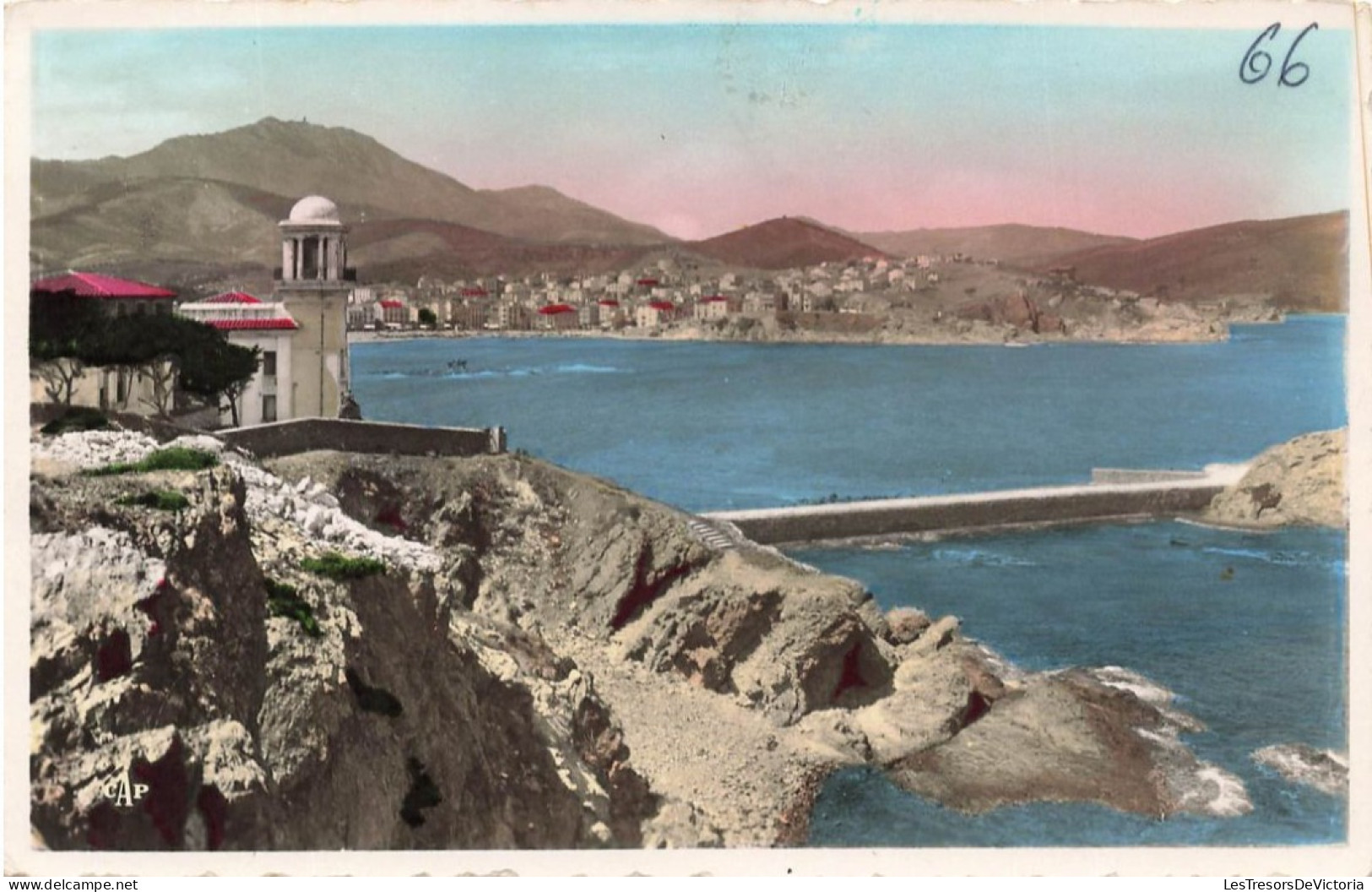 FRANCE - Banyuls Sur Mer - Vue Générale Sur La Baie - Carte Postale Ancienne - Banyuls Sur Mer