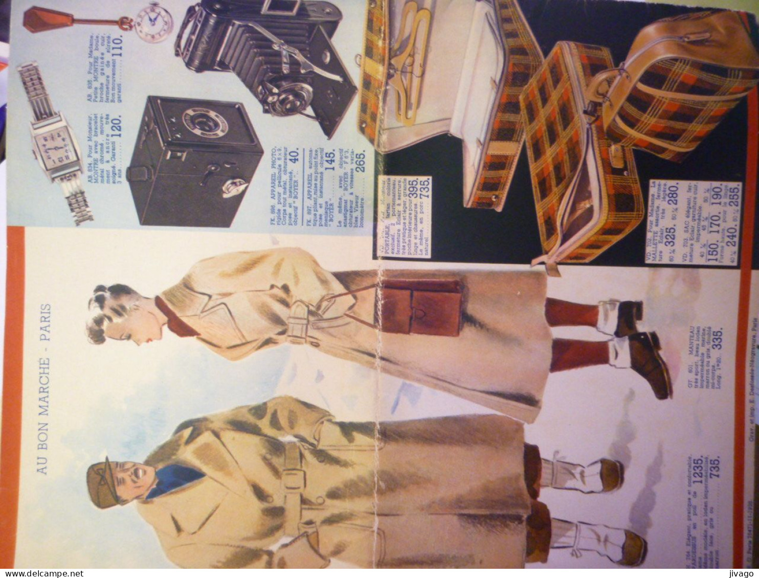 2024 - 990  CATALOGUE  SPORTS D'HIVER  "AU BON MARCHE"  1938  (12 Pages Format 24 X 30 Cm)   XXX - Pubblicitari